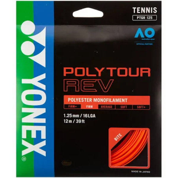 Yonex Poly Tour Rev 1.25mm Set Orange