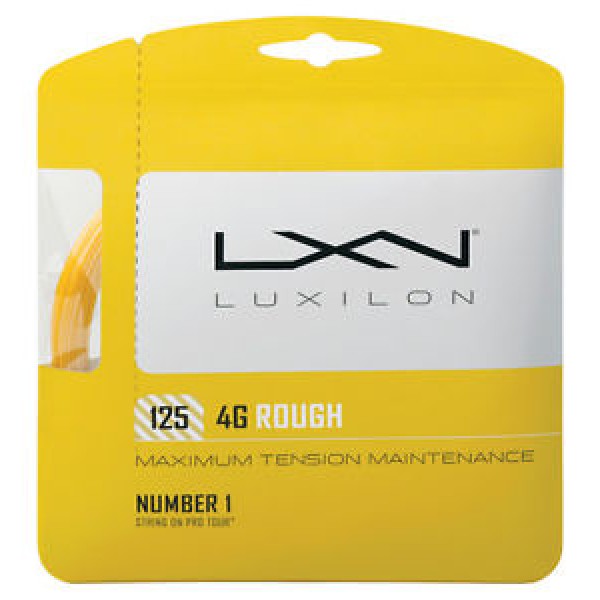  Luxilon 4G 125 Gold Rough 12.2m Set